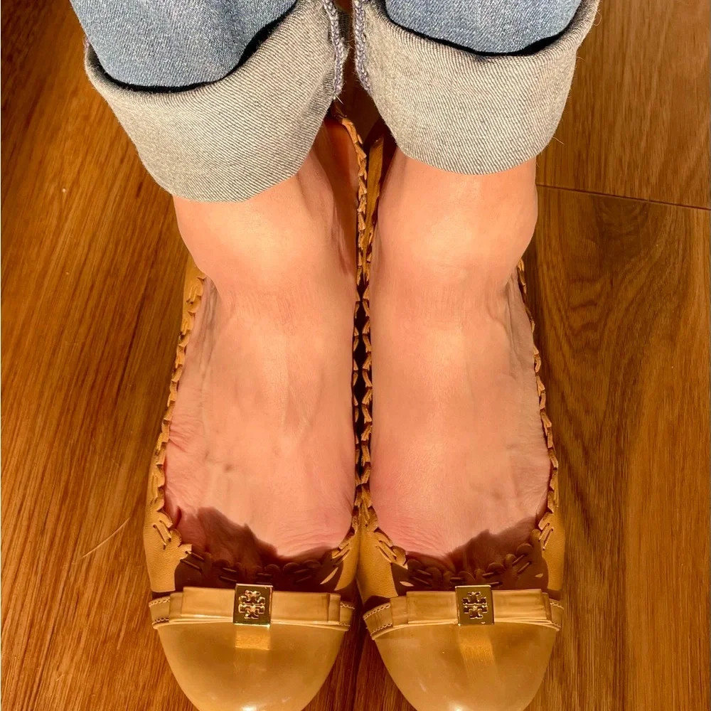 Vintage Tory Burch Heels ~  Host Pick ♥️ Excellent Condition! Size 8.5 - Picture 6 of 9